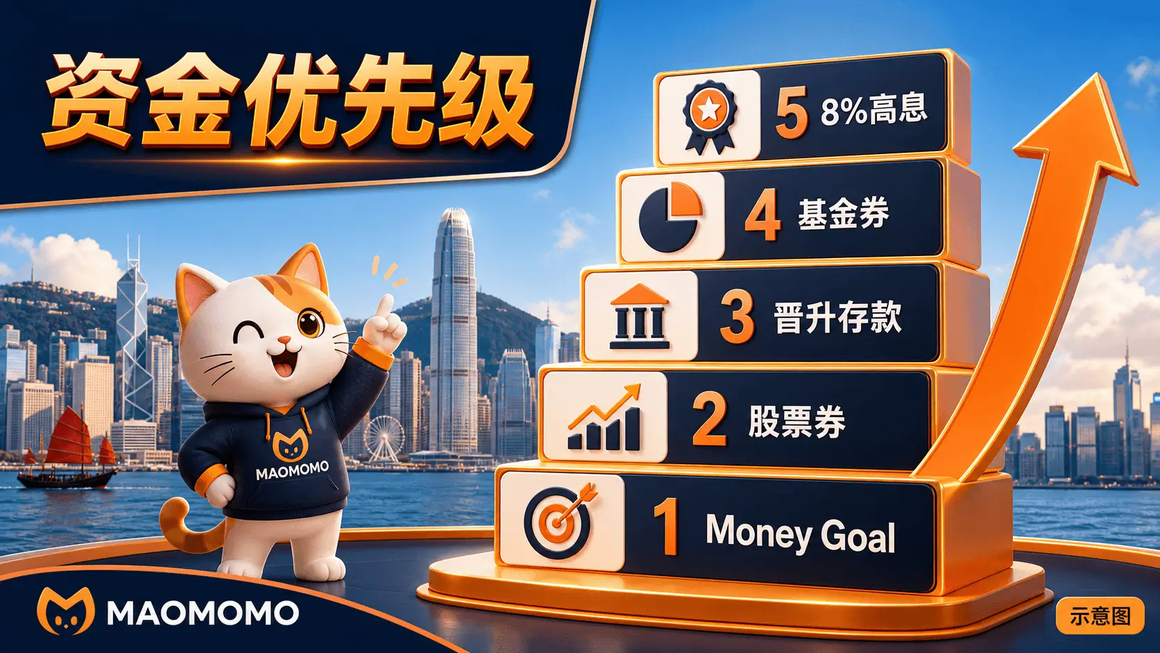 MAOMOMO 平安数字银行新客活动资金优先级图