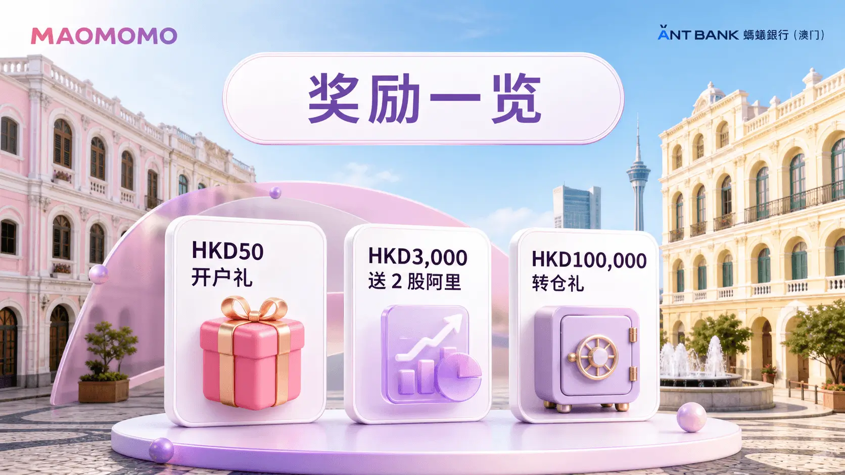 蚂蚁澳门 2026 年 8 月奖励一览图