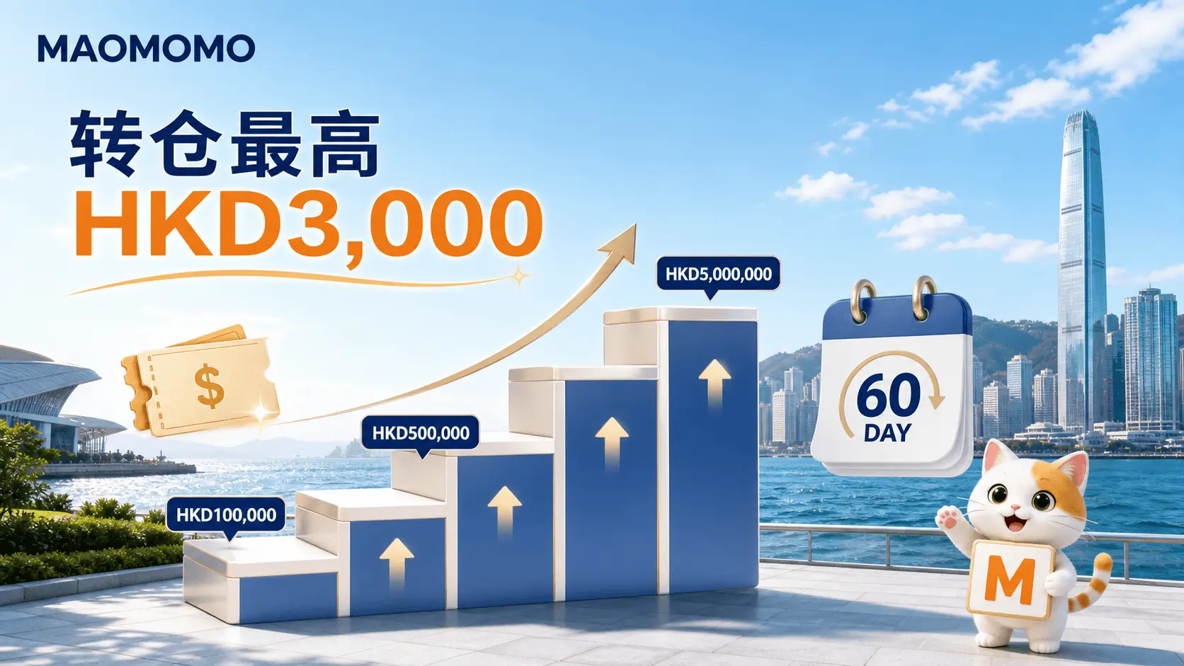 复星证券首次转仓现金券奖励图