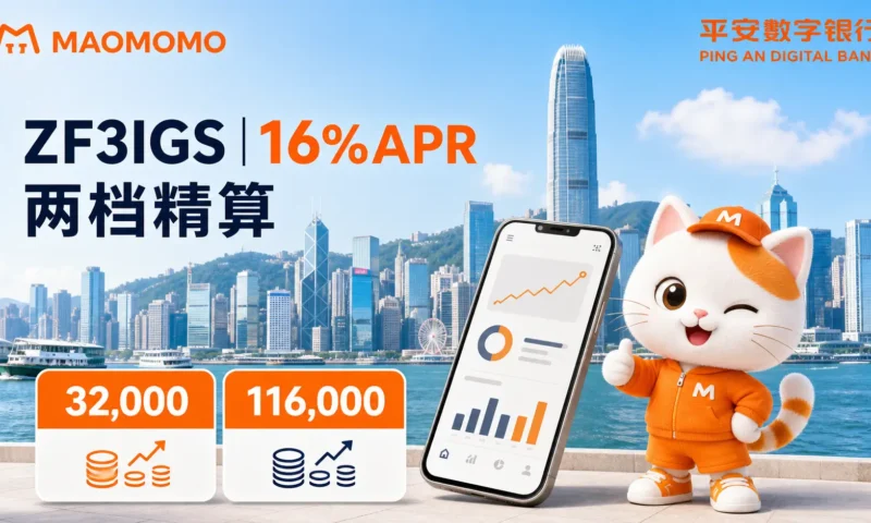 MAOMOMO 平安数字银行 8月新客活动封面图