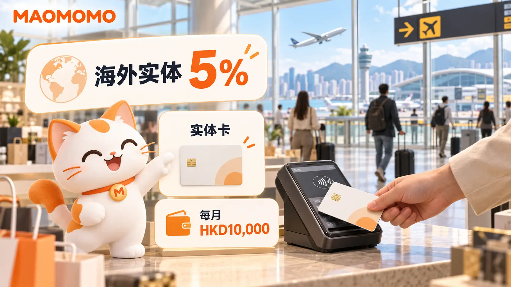 icbcasia-mainland-overseas-supermarket-cashback-2026q4-overseas-physical-card-05 工银亚洲海外实体外币签账 5% 门槛图