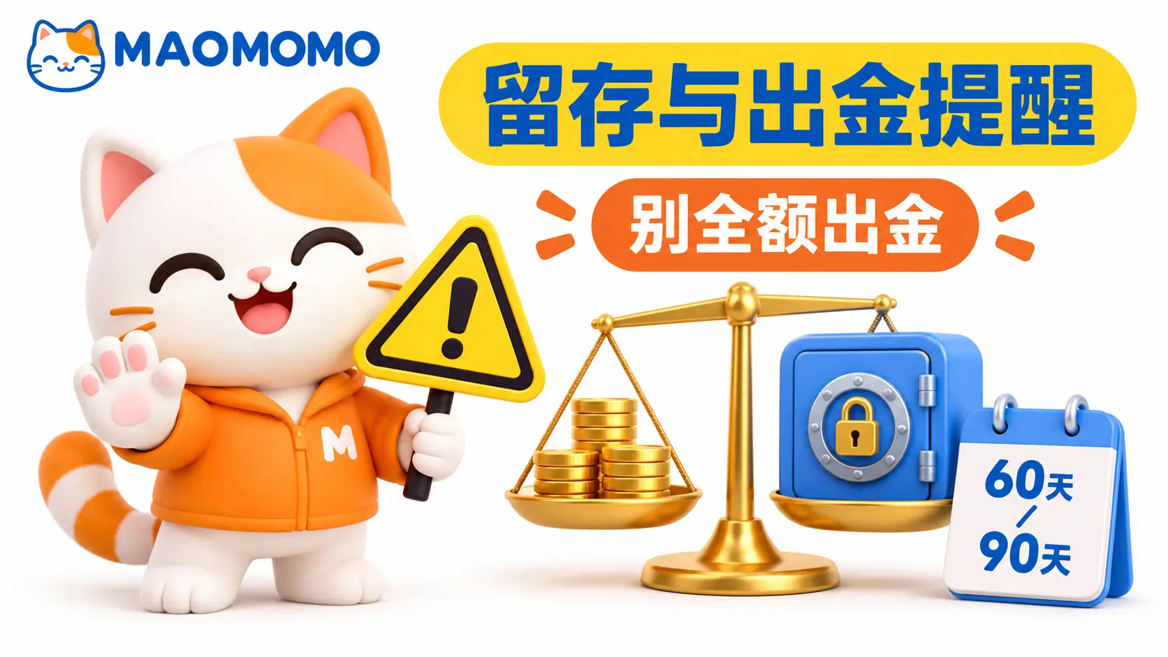 MAOMOMO 腾达证券留存与出金倒扣风险提醒